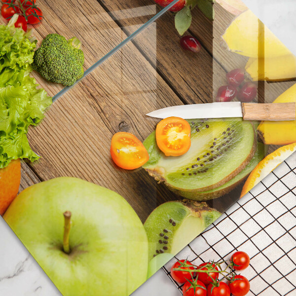 Tagliere in vetro temperato Frutta fresca