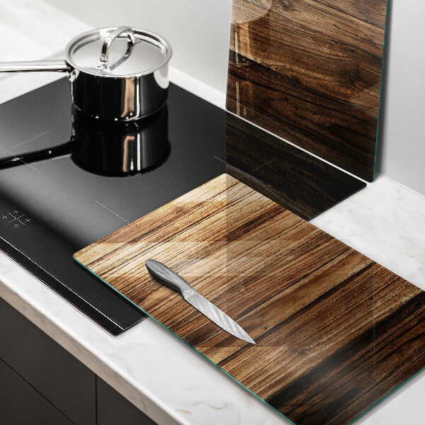 Tagliere in vetro temperato Struttura del legno