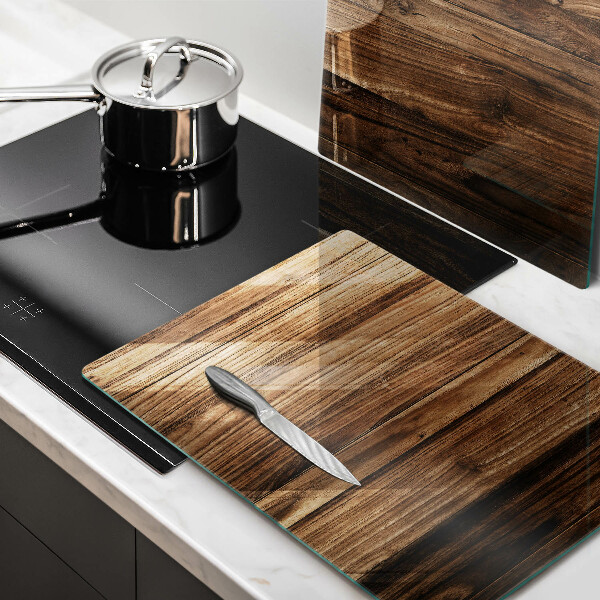 Tagliere in vetro temperato Struttura del legno
