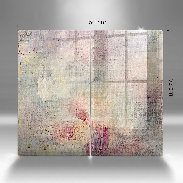 Tagliere in vetro temperato Fondo di struttura della vernice