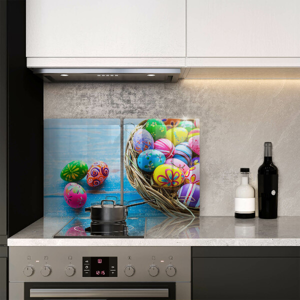 Tagliere in vetro temperato Uova di Pasqua Uova di Pasqua