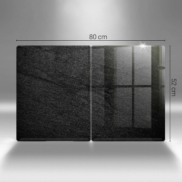 Tagliere in vetro temperato struttura della roccia