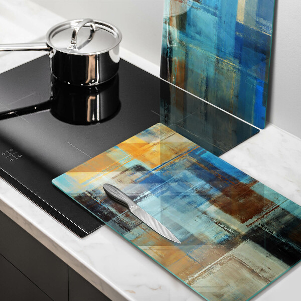 Tagliere in vetro temperato Sfondo dipinto