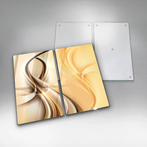 Tagliere in vetro temperato Astrazione del fumo