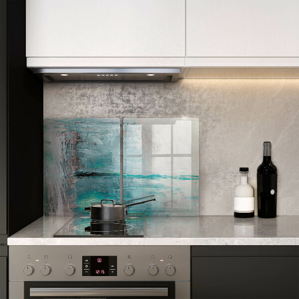 Tagliere in vetro temperato Dipinga lo sfondo di astrazione