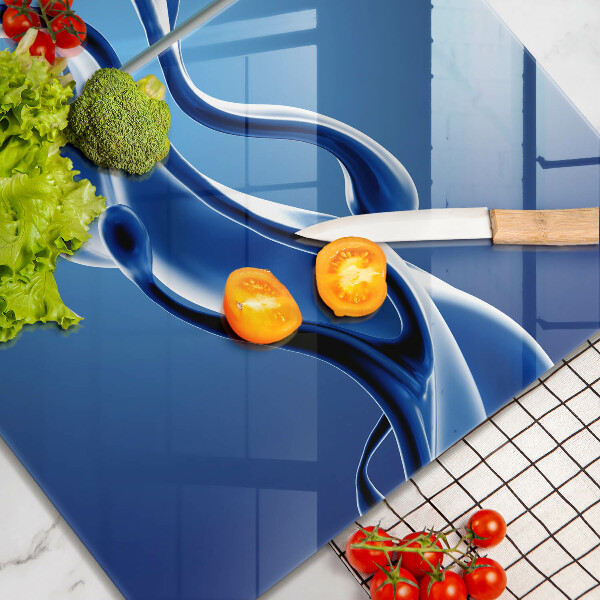 Tagliere in vetro temperato Astrazione fluida