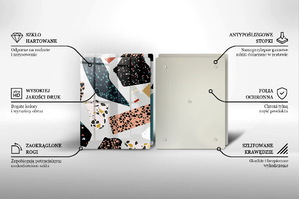 Tagliere in vetro temperato Gres