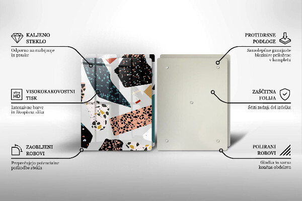 Tagliere in vetro temperato Gres