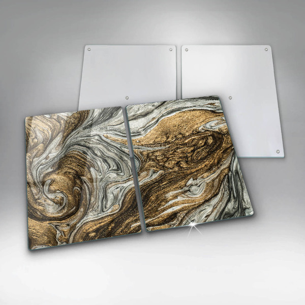 Tagliere in vetro temperato Ricca astrazione