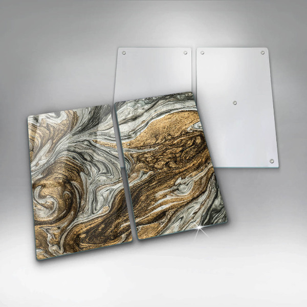 Tagliere in vetro temperato Ricca astrazione