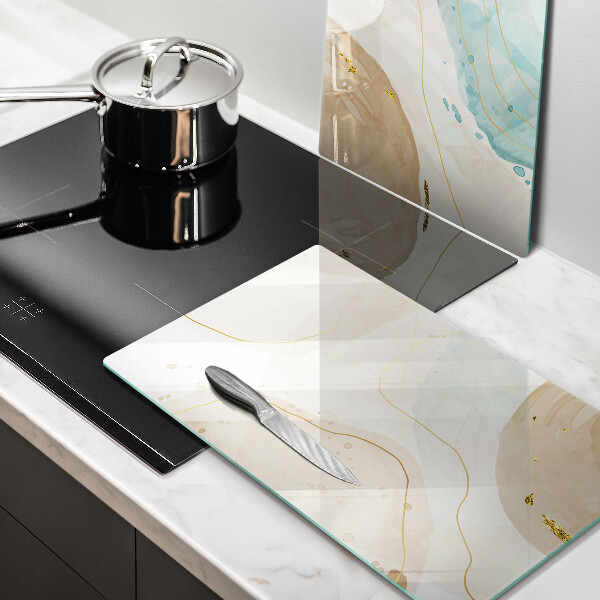 Tagliere in vetro temperato Forme boho luminose