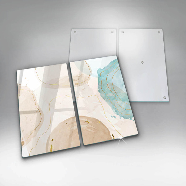 Tagliere in vetro temperato Forme boho luminose