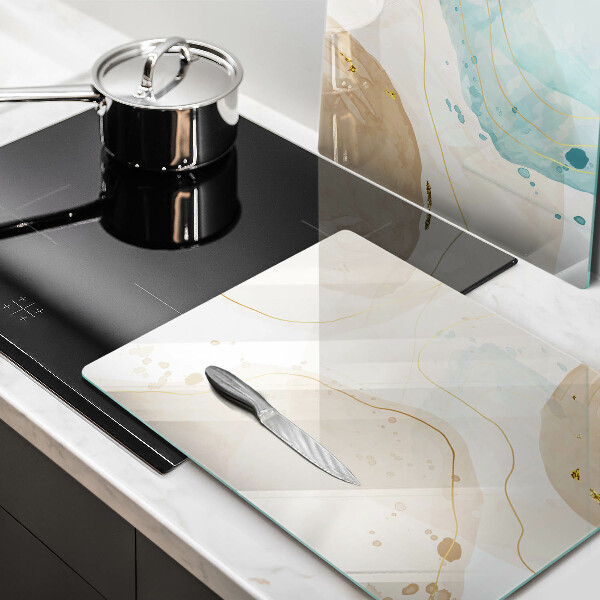 Tagliere in vetro temperato Forme boho luminose