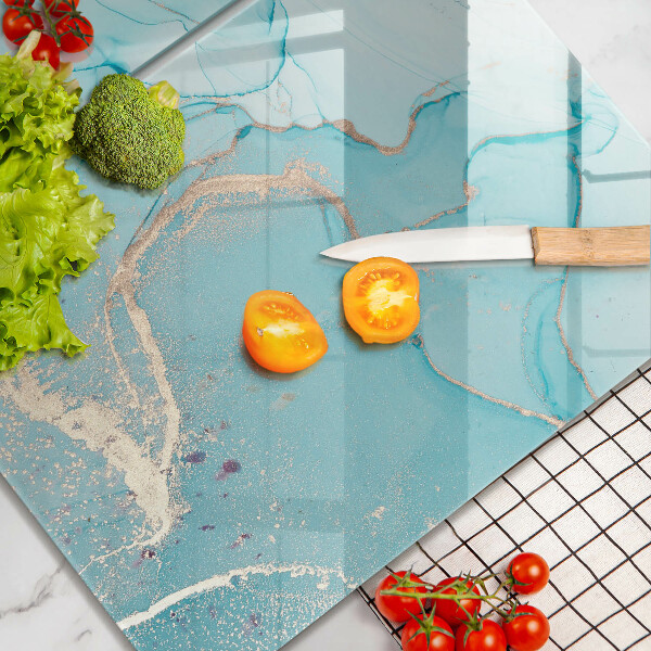 Tagliere in vetro temperato Astrazione di pietra