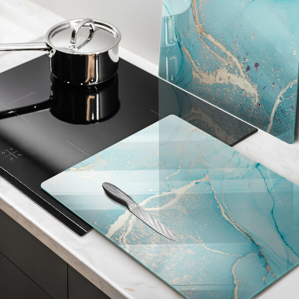 Tagliere in vetro temperato Astrazione di pietra