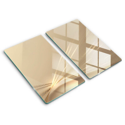 Tagliere in vetro temperato Astrazione moderna