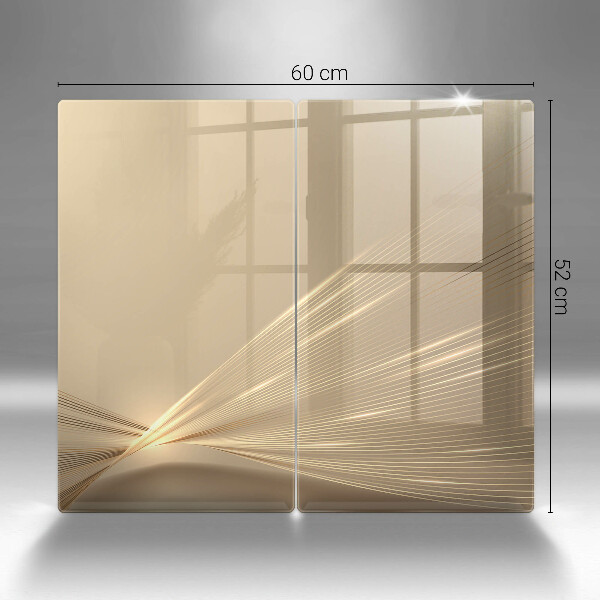 Tagliere in vetro temperato Astrazione moderna