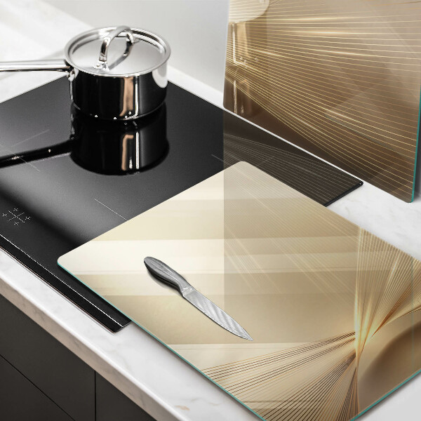 Tagliere in vetro temperato Astrazione moderna