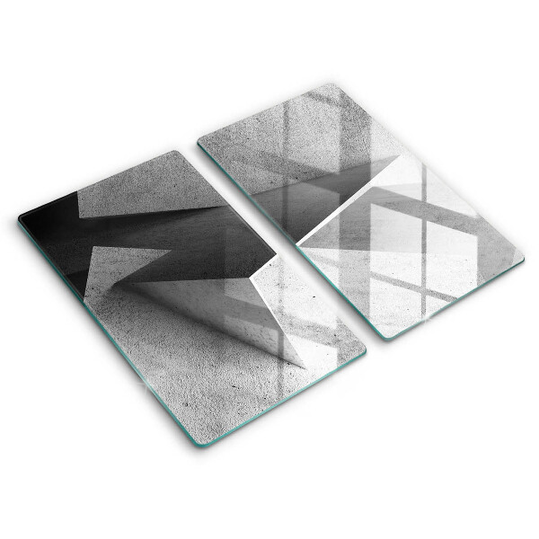 Tagliere in vetro temperato Astrazione concreta