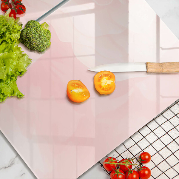 Tagliere in vetro temperato Sfondo di rose pastello