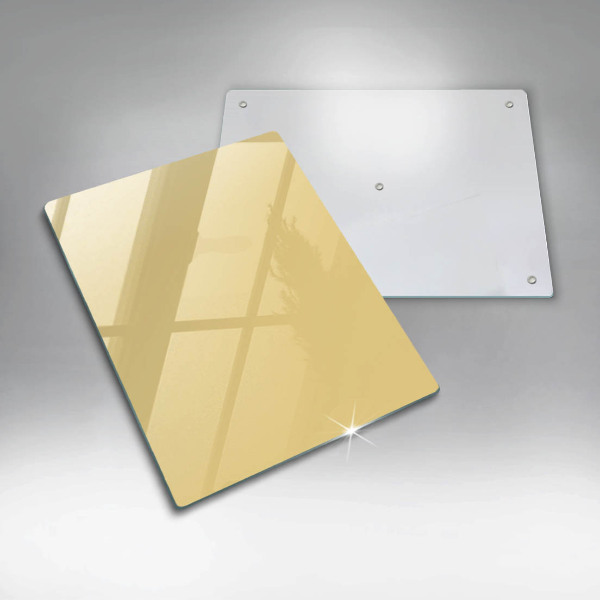 Tagliere in vetro Giallo