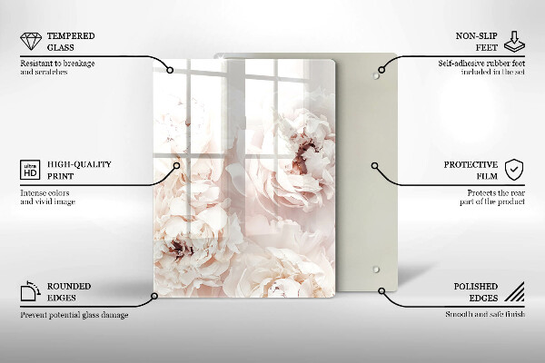 Tagliere in vetro Giallo