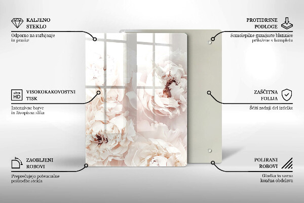 Tagliere in vetro Giallo