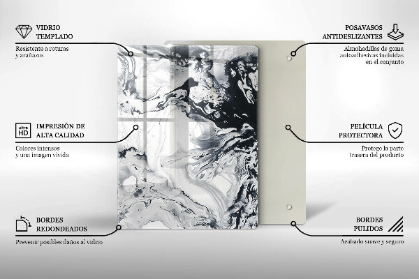 Tagliere in vetro Frutto di limone