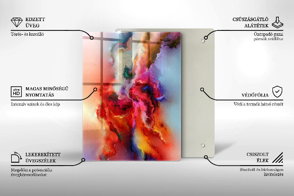 Tagliere in vetro Caffè e fagioli