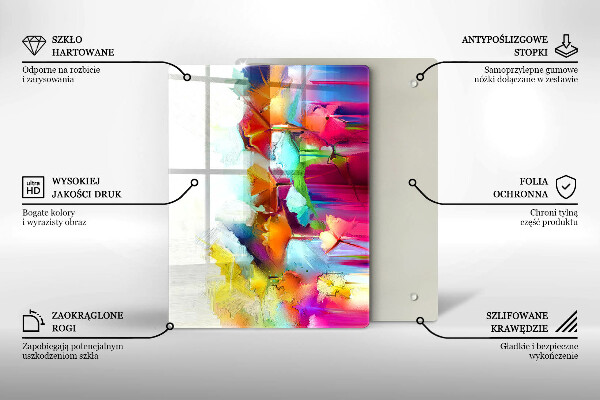 Tagliere in vetro Frutto dell'avocado