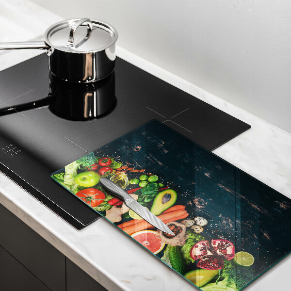 Tagliere in vetro Frutta e verdura