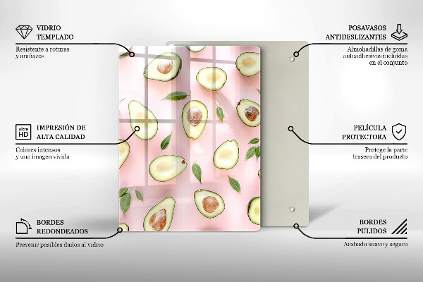 Tagliere in vetro Frutta e verdura