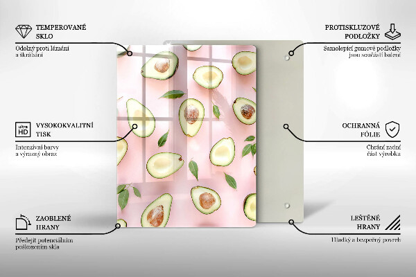 Tagliere in vetro Frutta e verdura