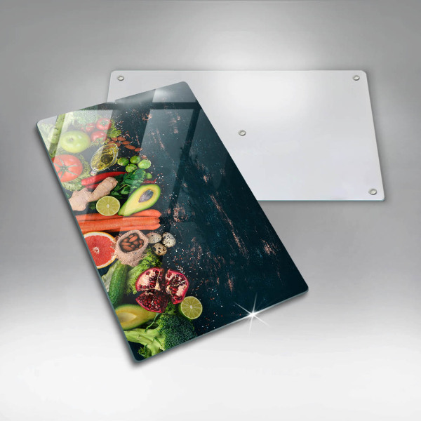 Tagliere in vetro Frutta e verdura