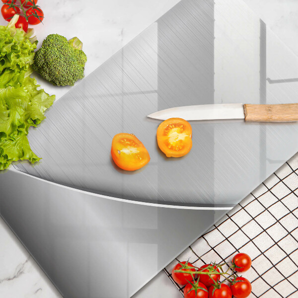 Tagliere in vetro Forme metalliche