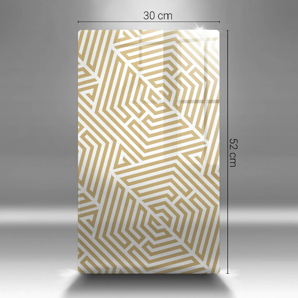 Tagliere in vetro Linee geometriche