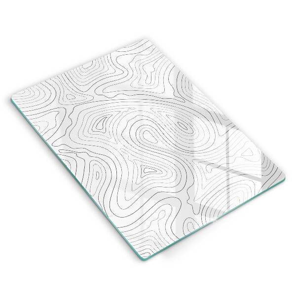 Tagliere in vetro Forme astratte