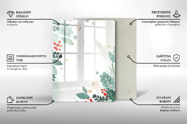 Tagliere in vetro Forme astratte