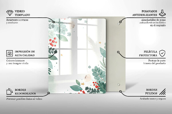 Tagliere in vetro Forme astratte