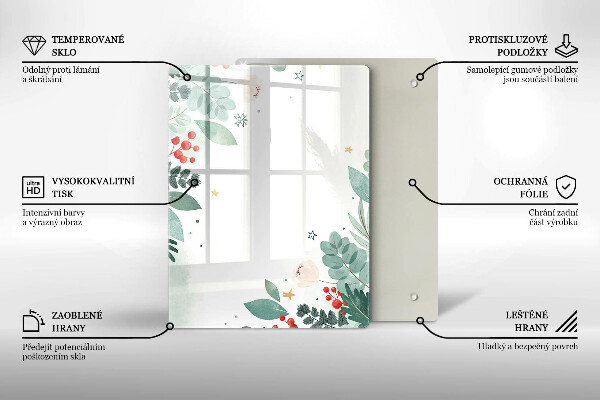 Tagliere in vetro Forme astratte