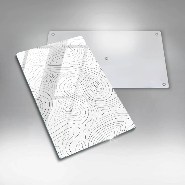 Tagliere in vetro Forme astratte