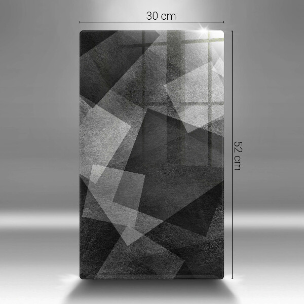 Tagliere in vetro Astrazione geometrica