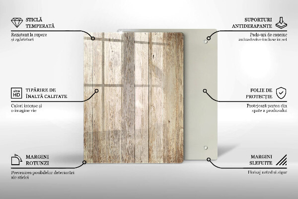 Tagliere in vetro Astrazione dell'oro blu