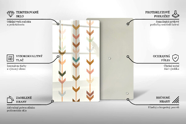 Tagliere in vetro Elementi geometrici