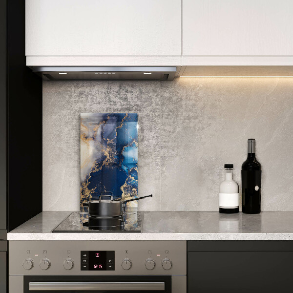 Tagliere in vetro Sfondo elegante e oro