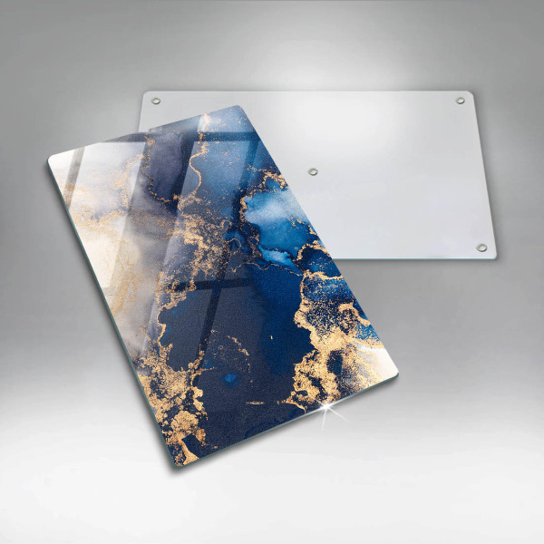 Tagliere in vetro Sfondo elegante e oro