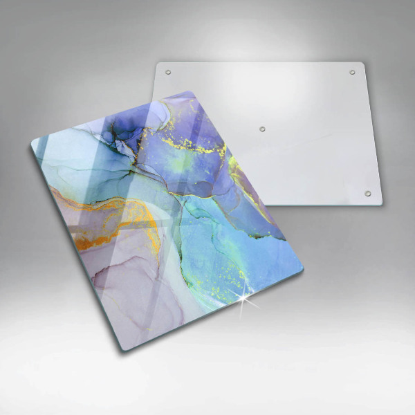 Tagliere in vetro Pietra d'oro incrinata