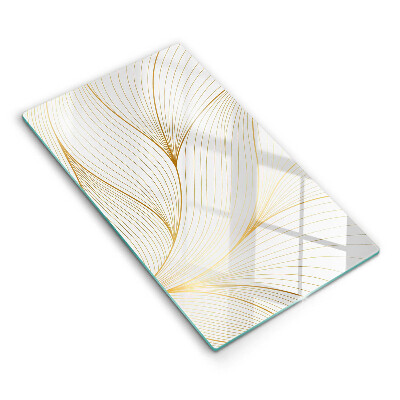 Tagliere in vetro Modello di linee moderne