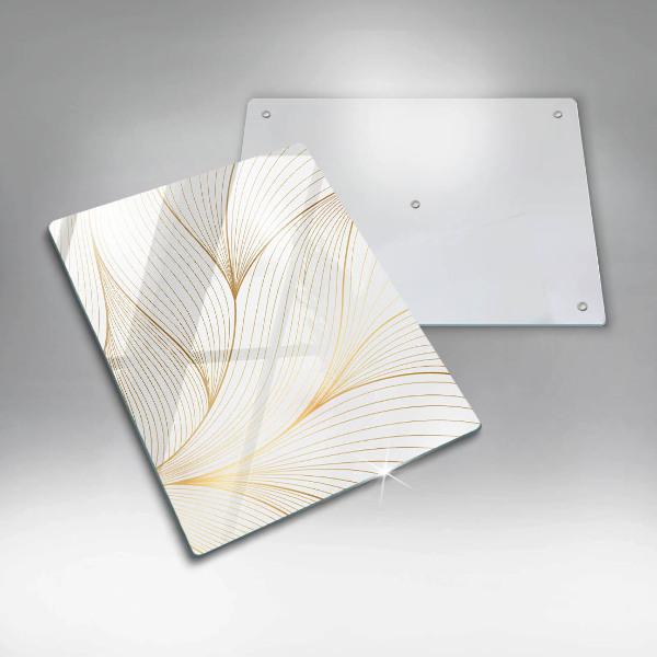 Tagliere in vetro Modello di linee moderne