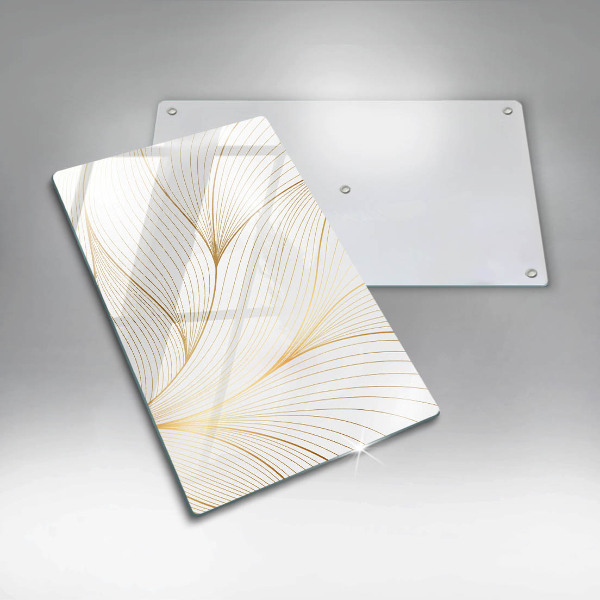 Tagliere in vetro Modello di linee moderne